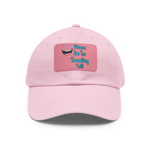 Load image into Gallery viewer, Dad Hat with Leather Patch (Rectangle)