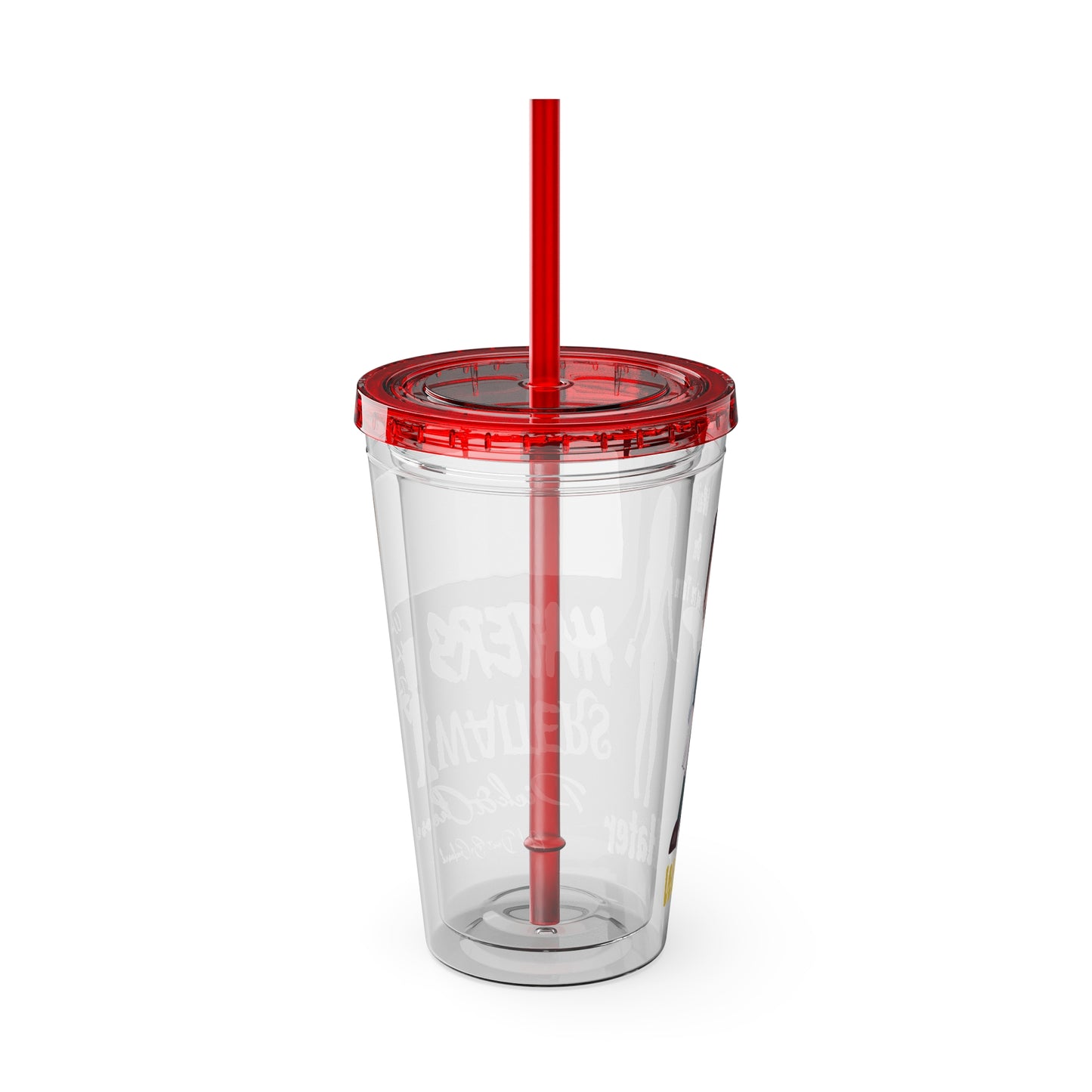 Sunsplash Tumbler with Straw, 16oz