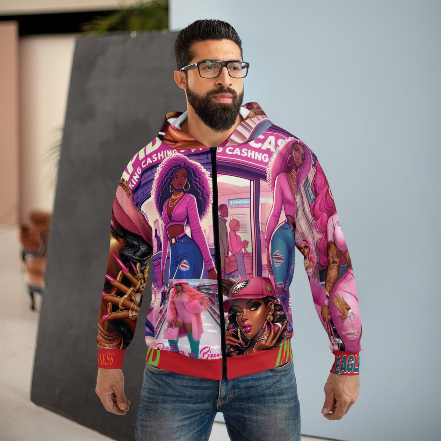 Unisex Zip Hoodie (AOP)