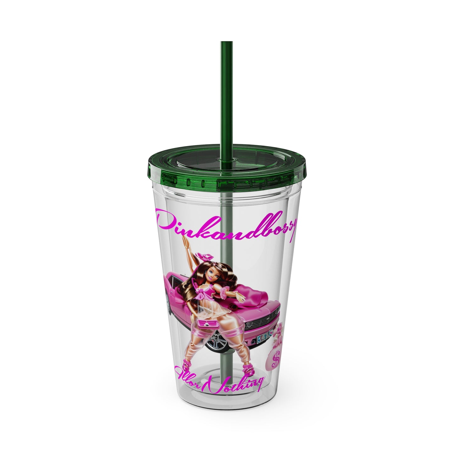 Sunsplash Tumbler with Straw, 16oz