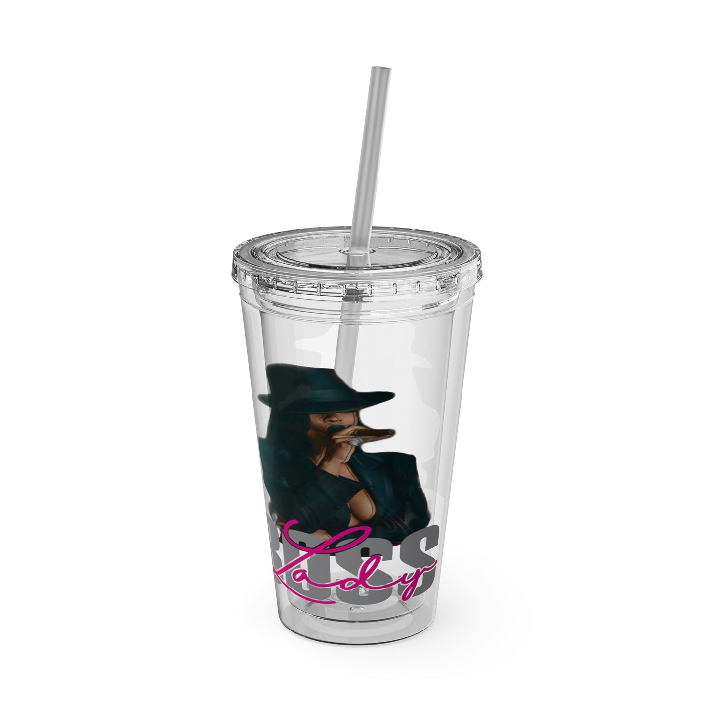 Sunsplash Tumbler with Straw, 16oz