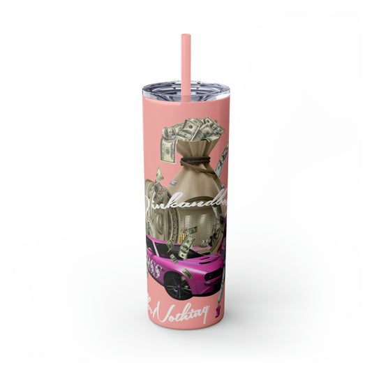 Skinny Tumbler with Straw, 20oz