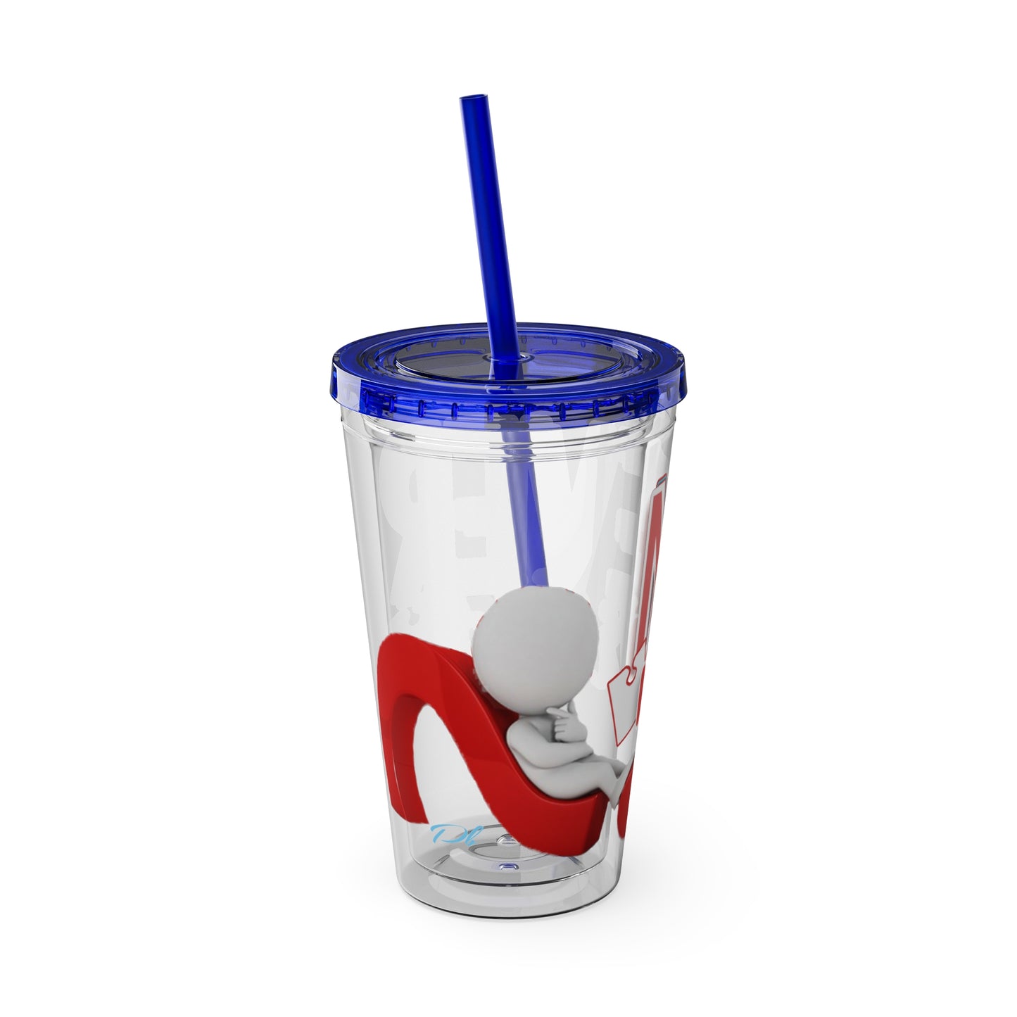 Sunsplash Tumbler with Straw, 16oz