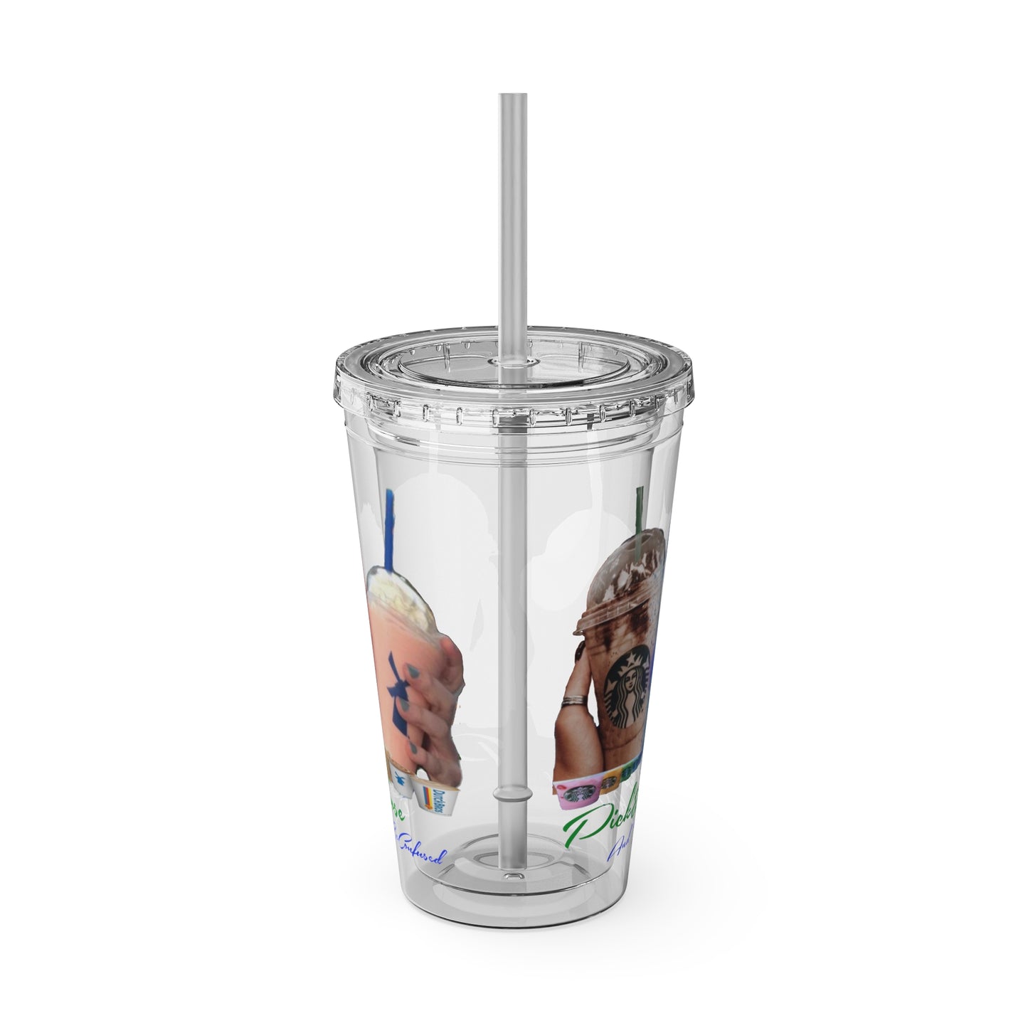 Sunsplash Tumbler with Straw, 16oz
