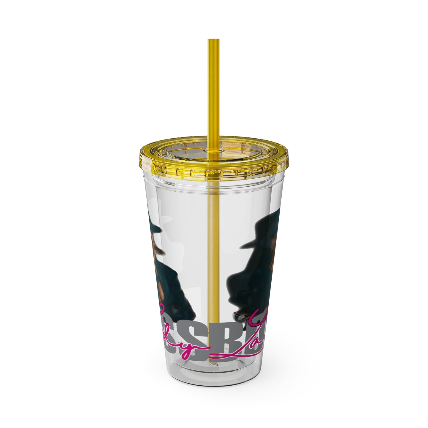 Sunsplash Tumbler with Straw, 16oz