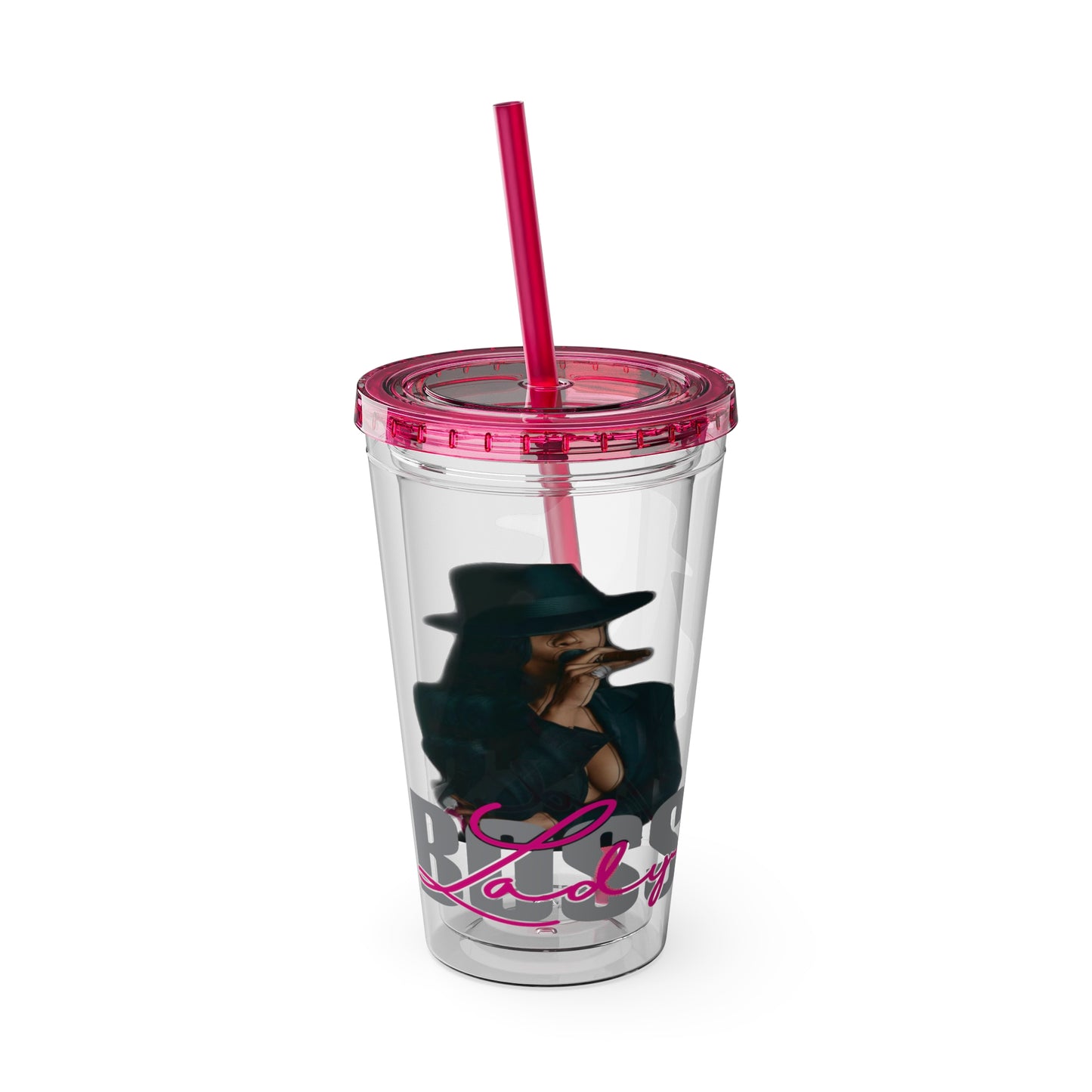 Sunsplash Tumbler with Straw, 16oz