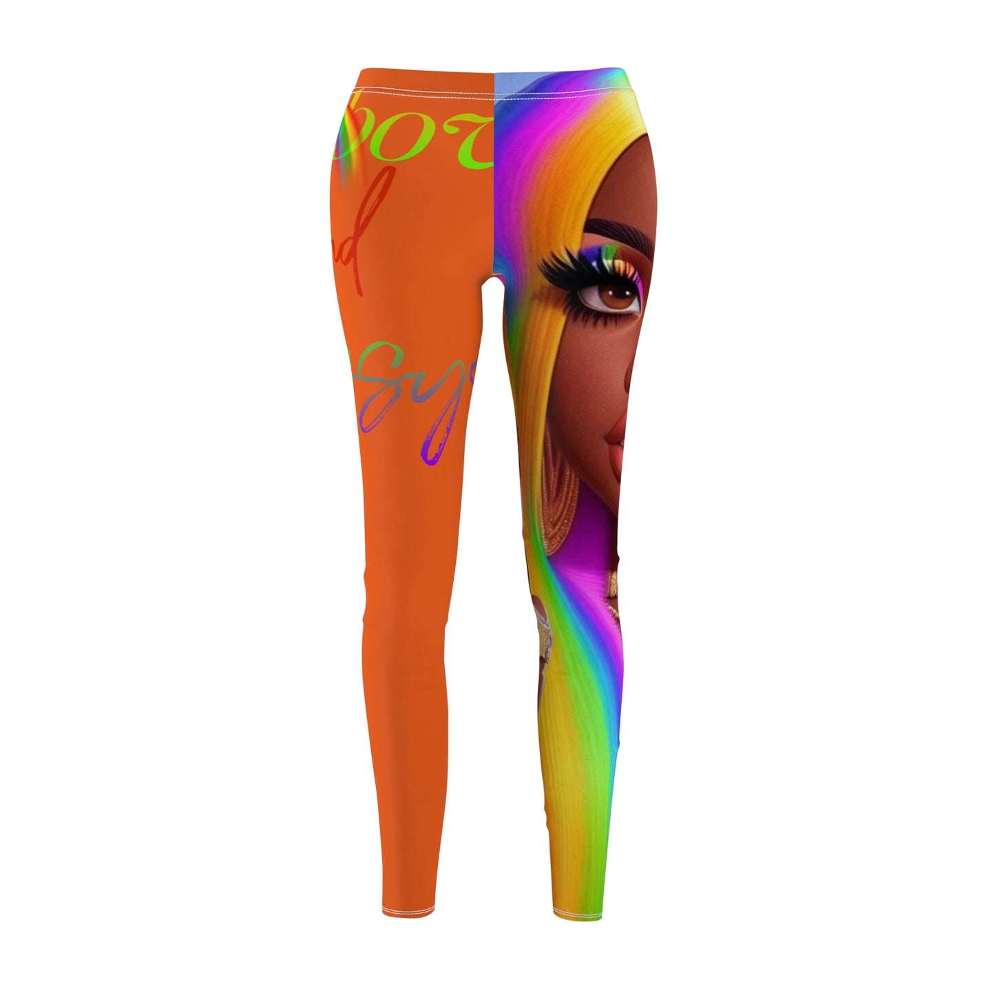 Women's Cut & Sew Casual Leggings (AOP)