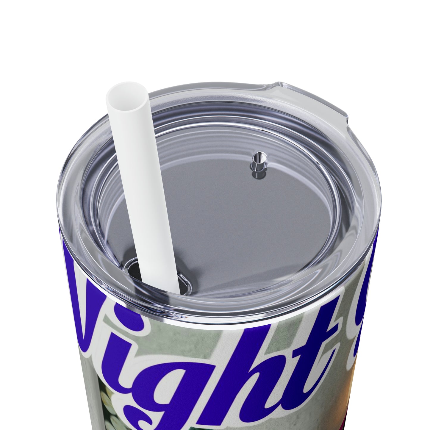 Skinny Tumbler with Straw, 20oz