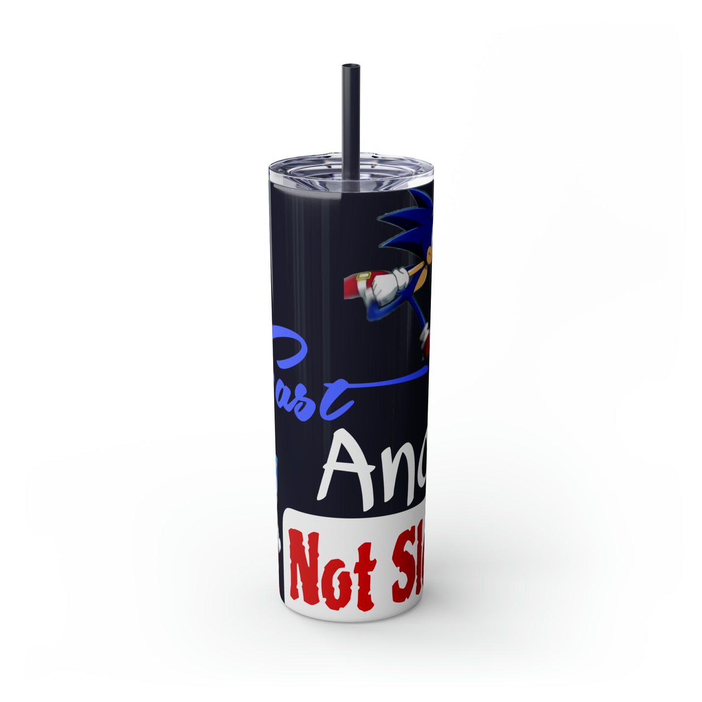 Skinny Tumbler with Straw, 20oz