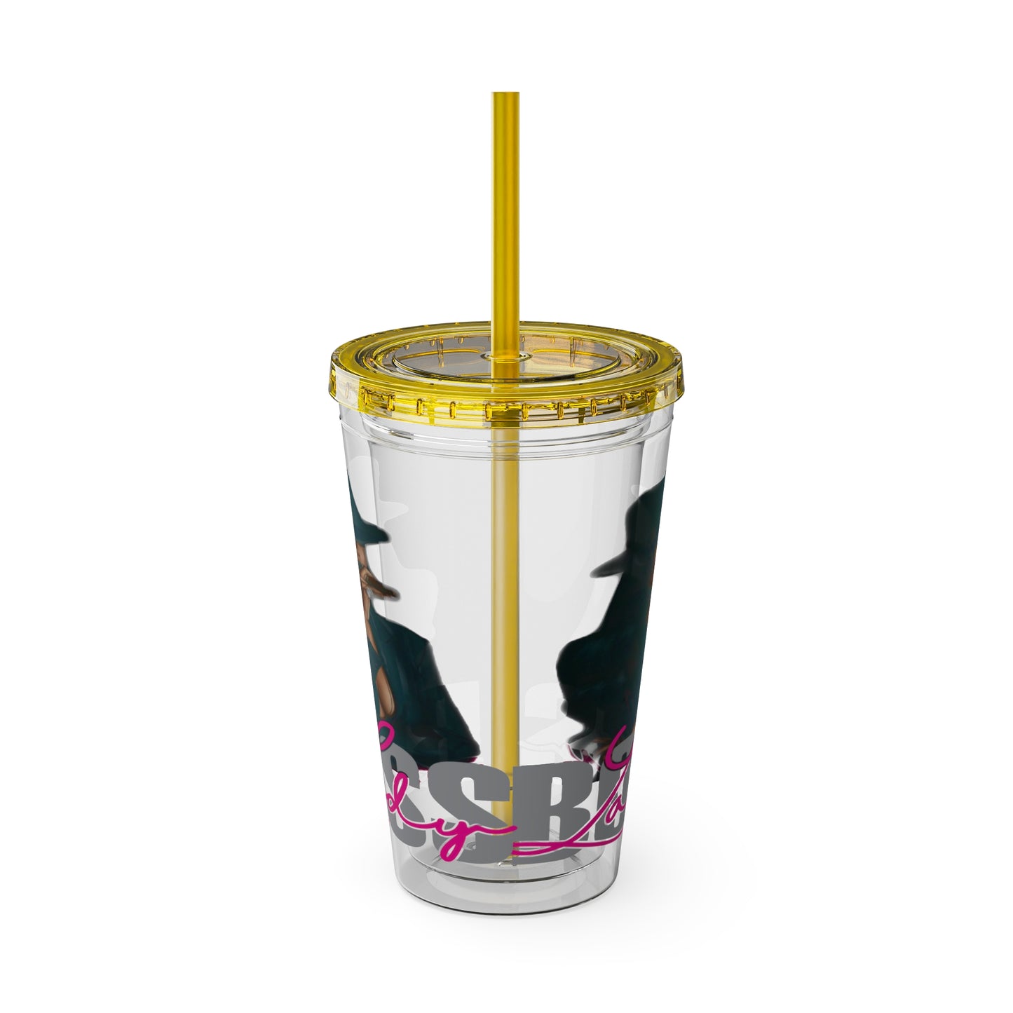Sunsplash Tumbler with Straw, 16oz