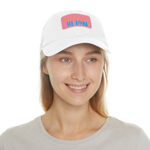 Load image into Gallery viewer, Dad Hat with Leather Patch (Rectangle)