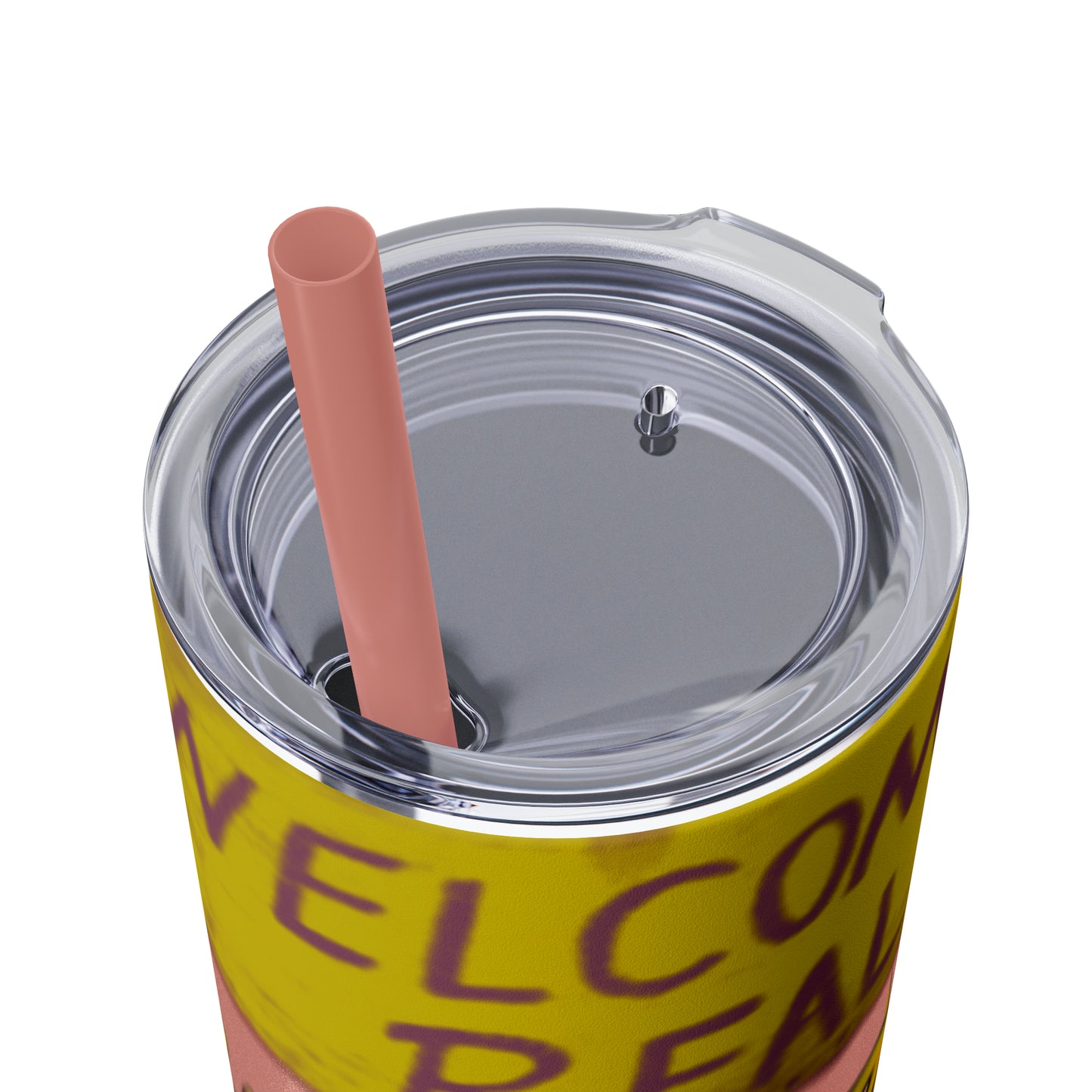 Skinny Tumbler with Straw, 20oz