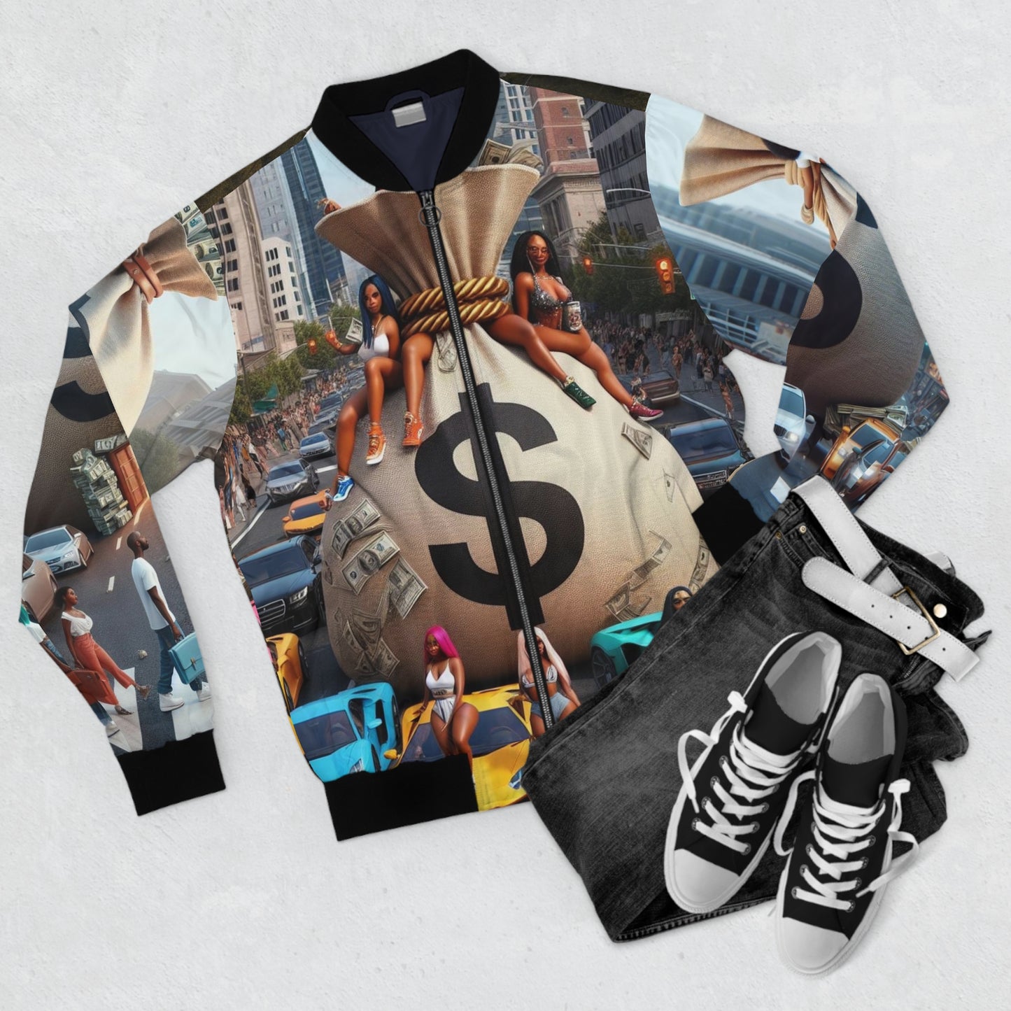 Men's Bomber Jacket (AOP)