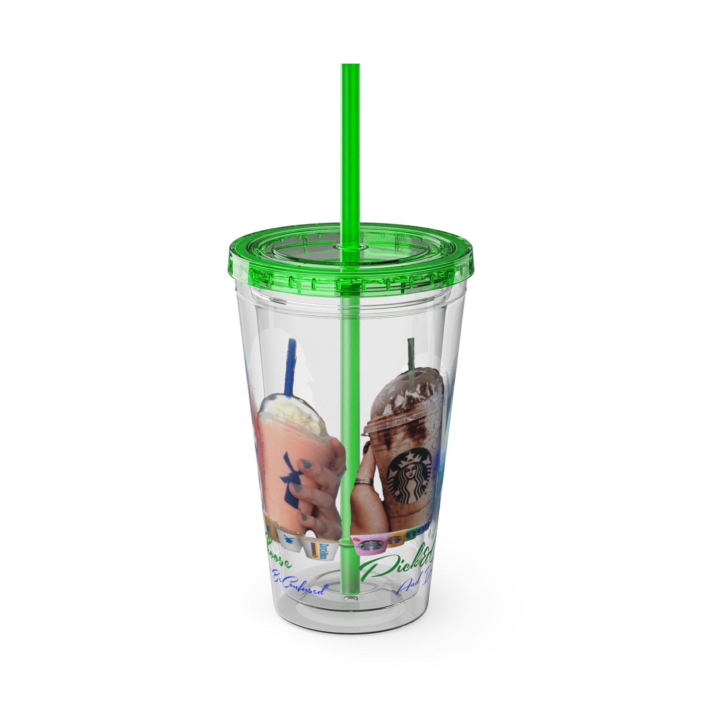 Sunsplash Tumbler with Straw, 16oz