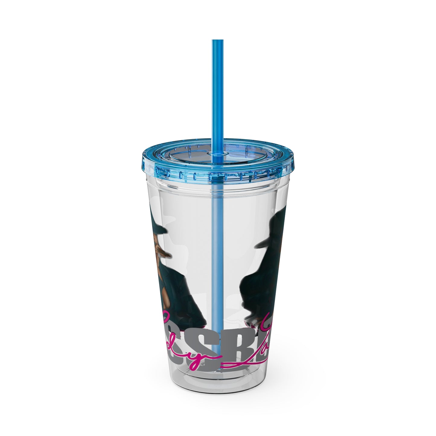 Sunsplash Tumbler with Straw, 16oz