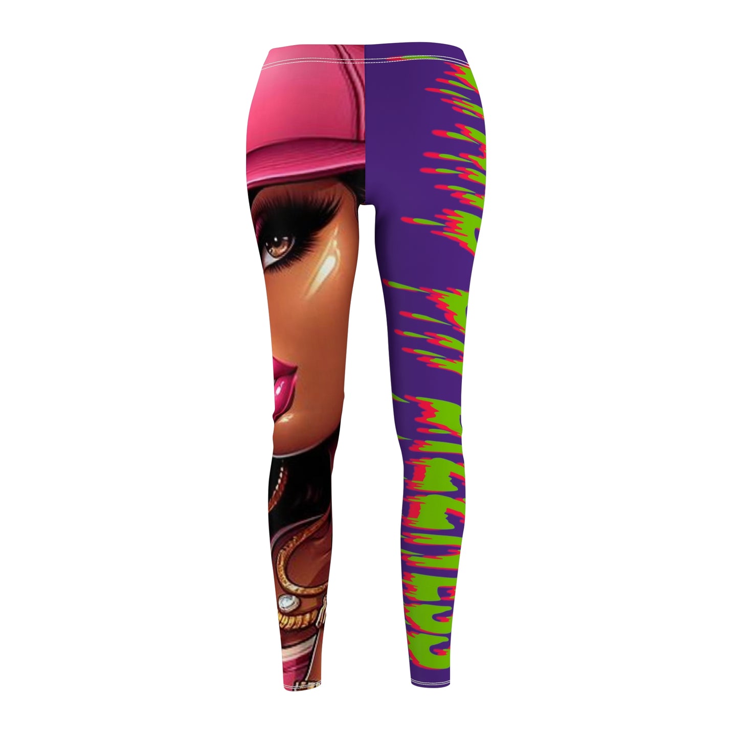 Women's Cut & Sew Casual Leggings (AOP)