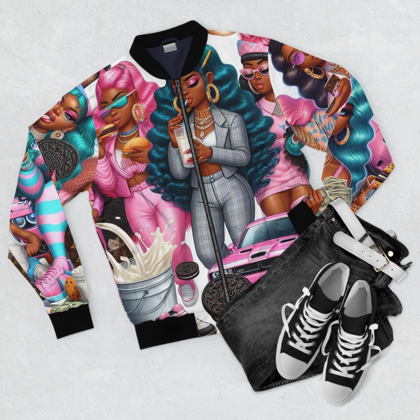 Men's Bomber Jacket (AOP)