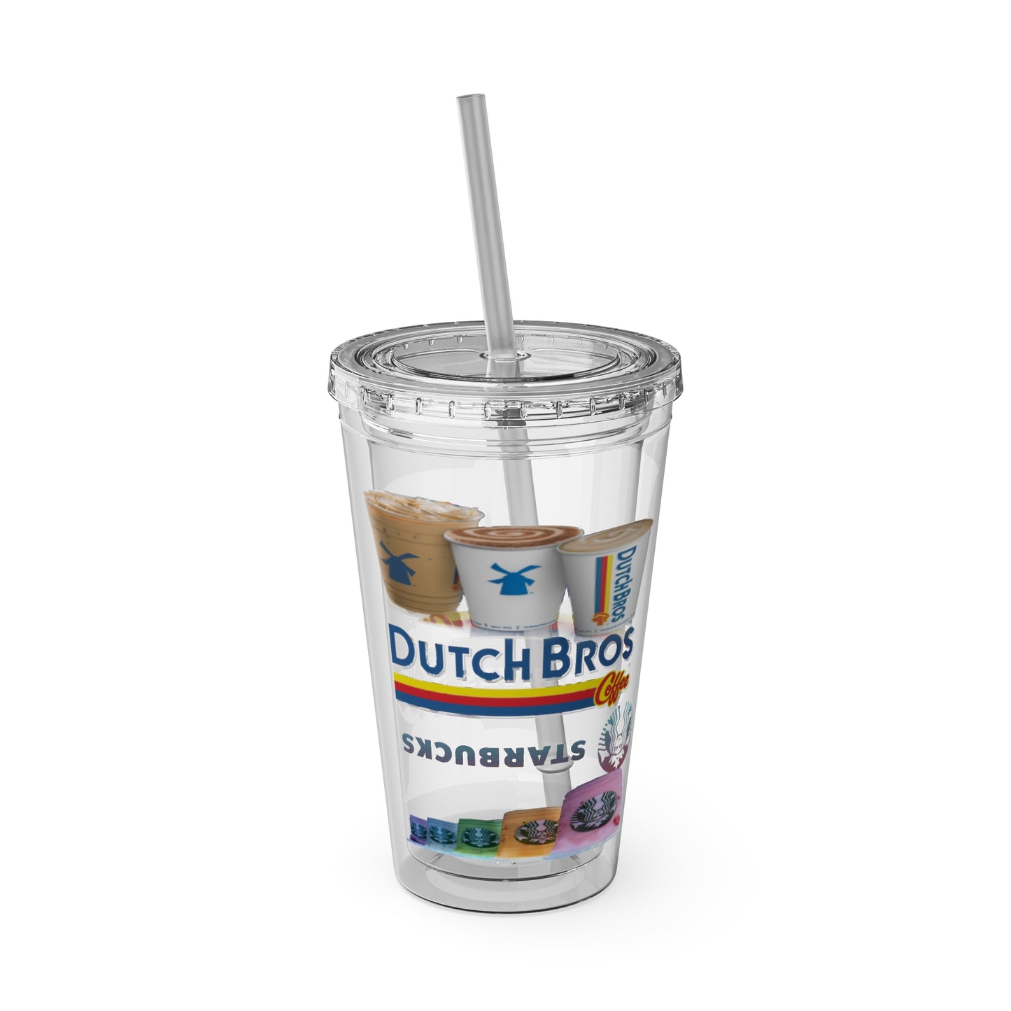 Sunsplash Tumbler with Straw, 16oz