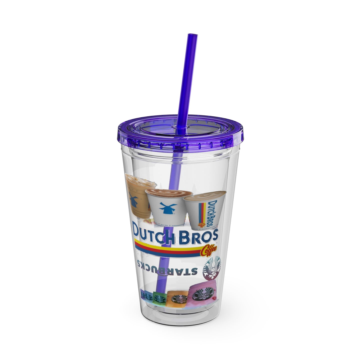 Sunsplash Tumbler with Straw, 16oz