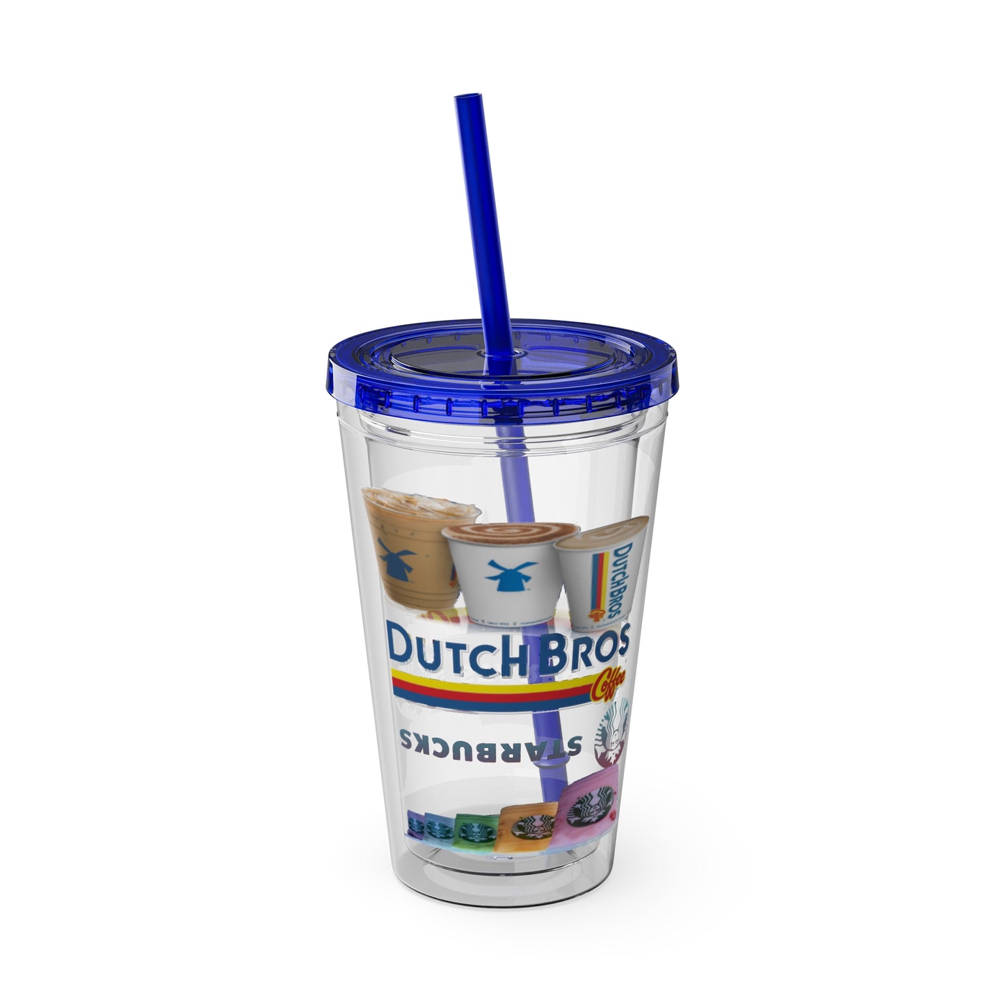 Sunsplash Tumbler with Straw, 16oz