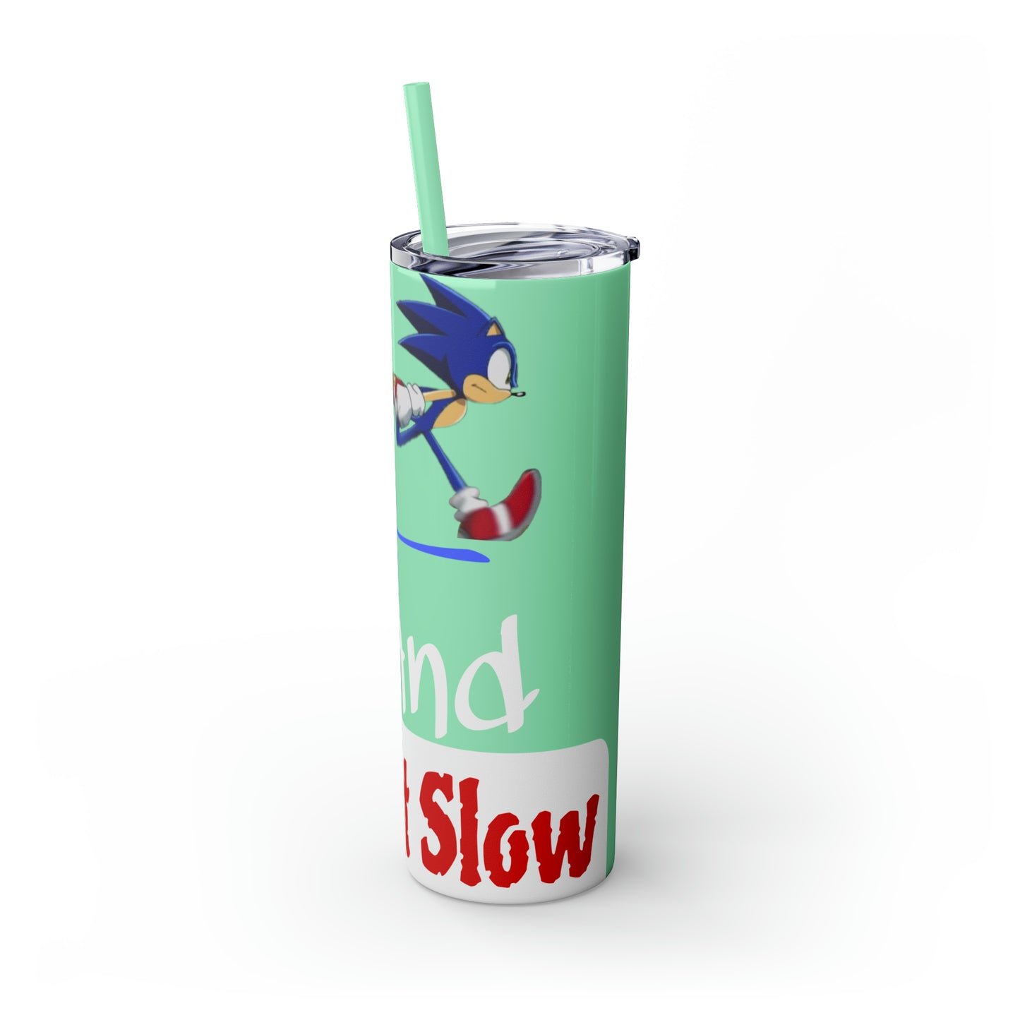 Skinny Tumbler with Straw, 20oz