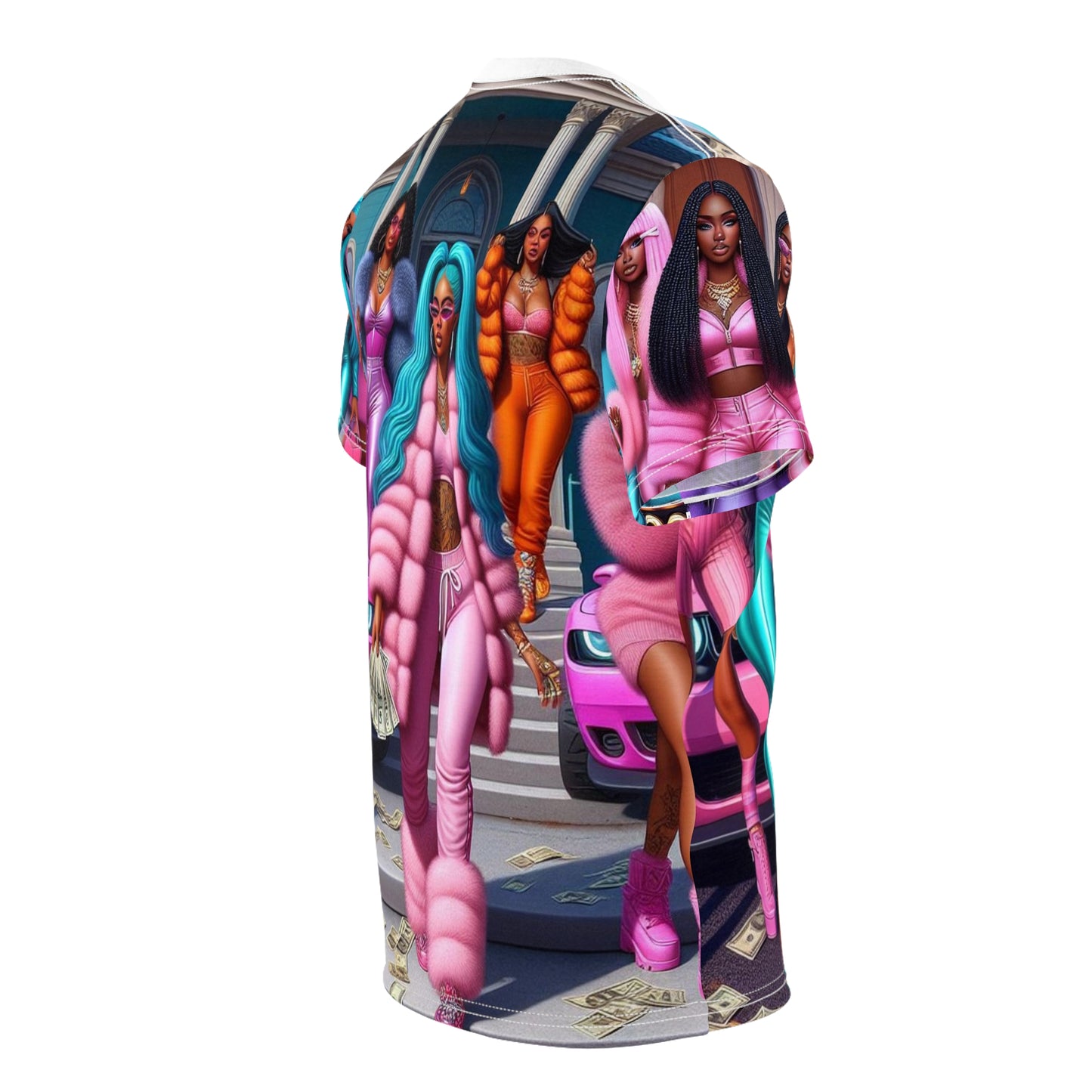 Unisex Cut & Sew Tee (AOP)