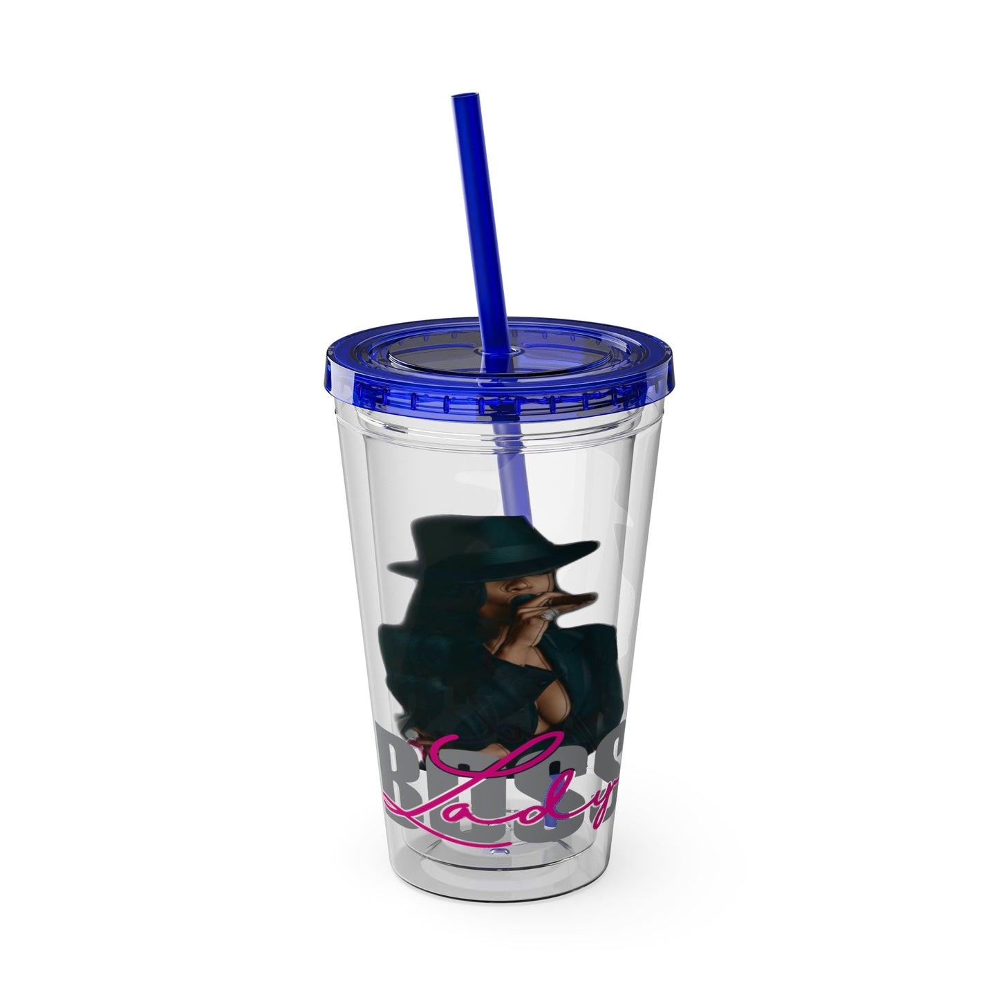 Sunsplash Tumbler with Straw, 16oz