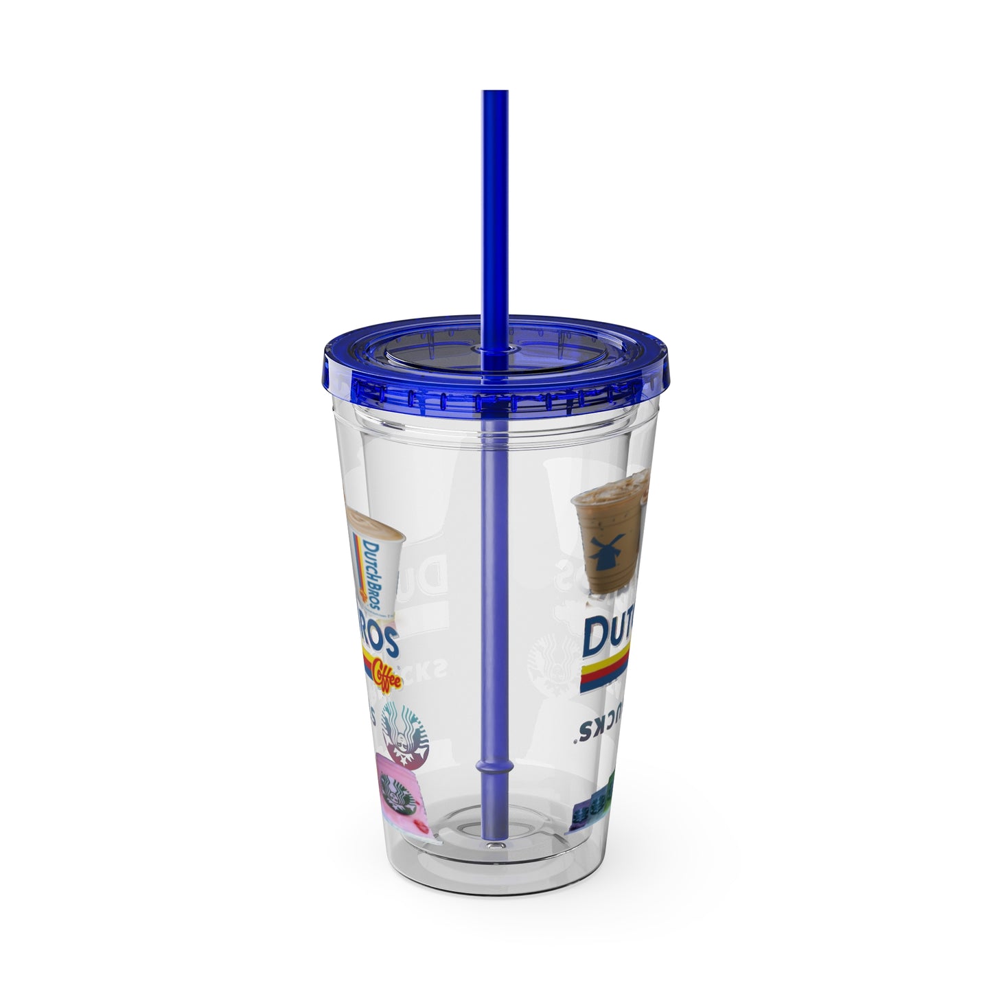 Sunsplash Tumbler with Straw, 16oz