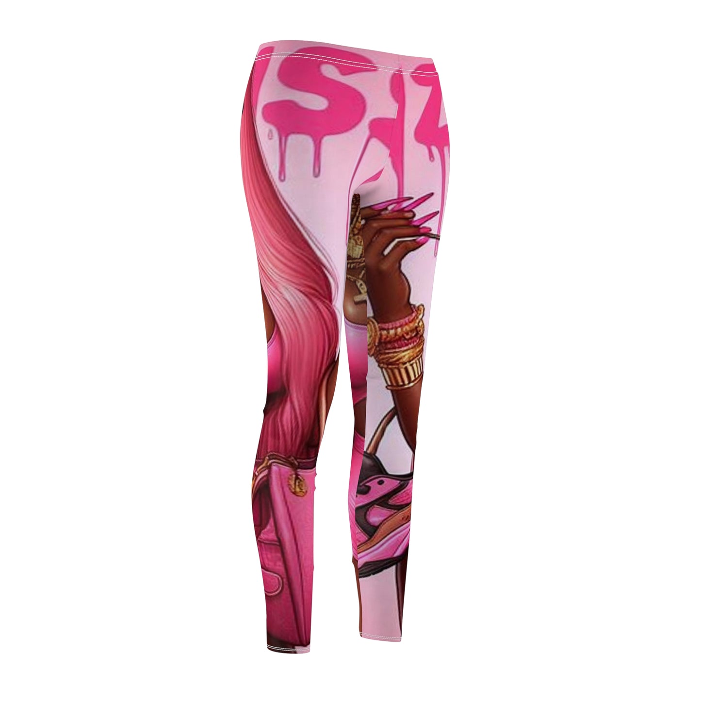 Women's Cut & Sew Casual Leggings (AOP)