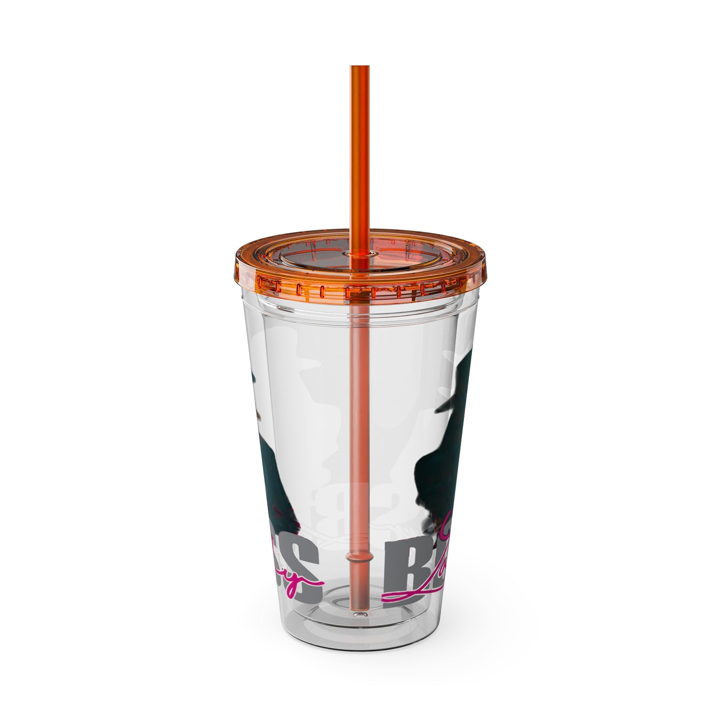 Sunsplash Tumbler with Straw, 16oz