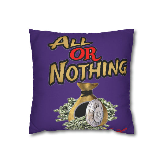 Spun Polyester Square Pillow Case