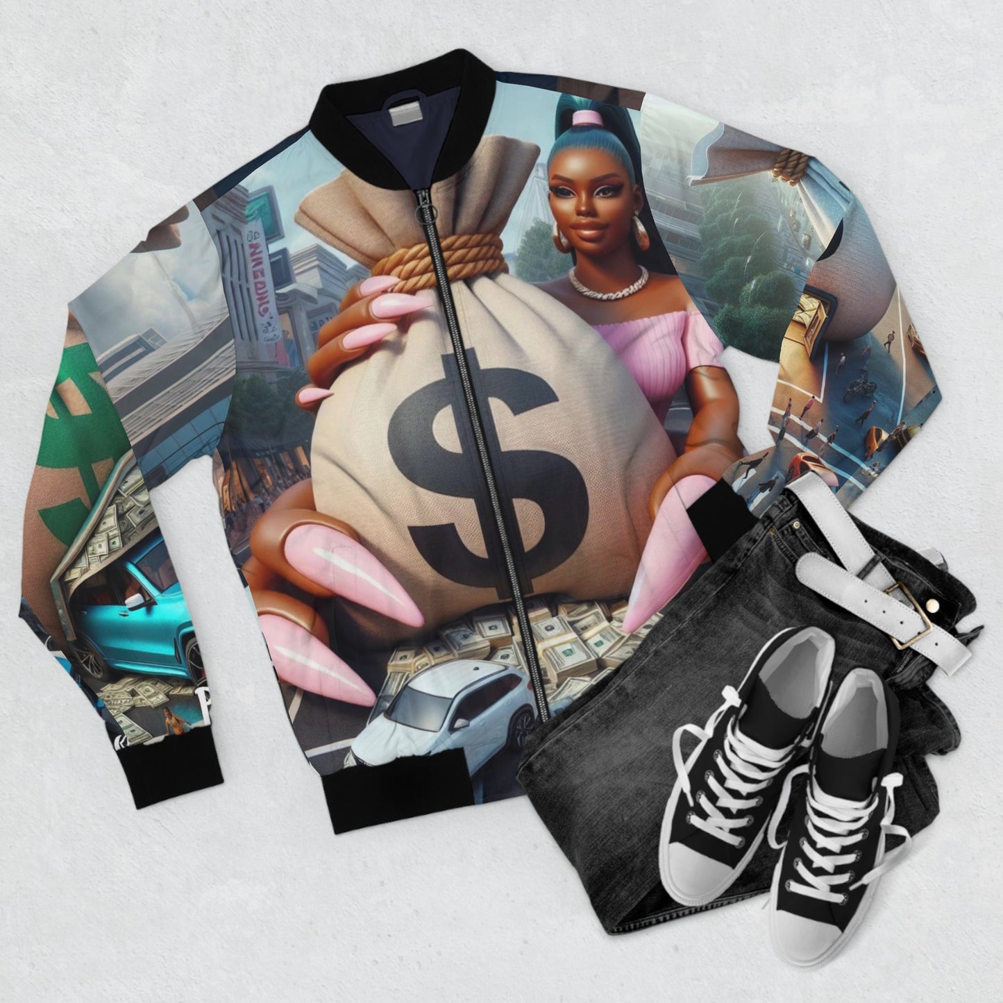 Men's Bomber Jacket (AOP)