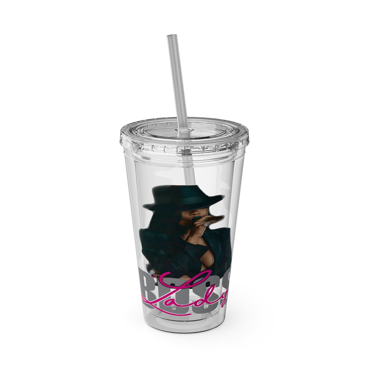 Sunsplash Tumbler with Straw, 16oz