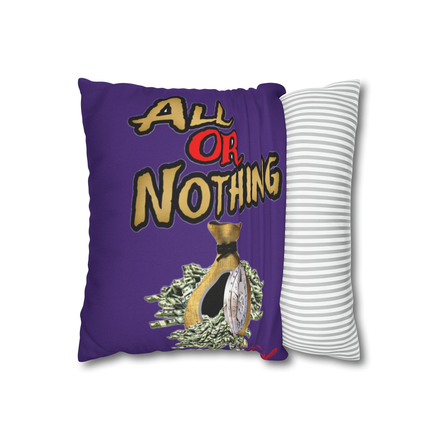 Spun Polyester Square Pillow Case