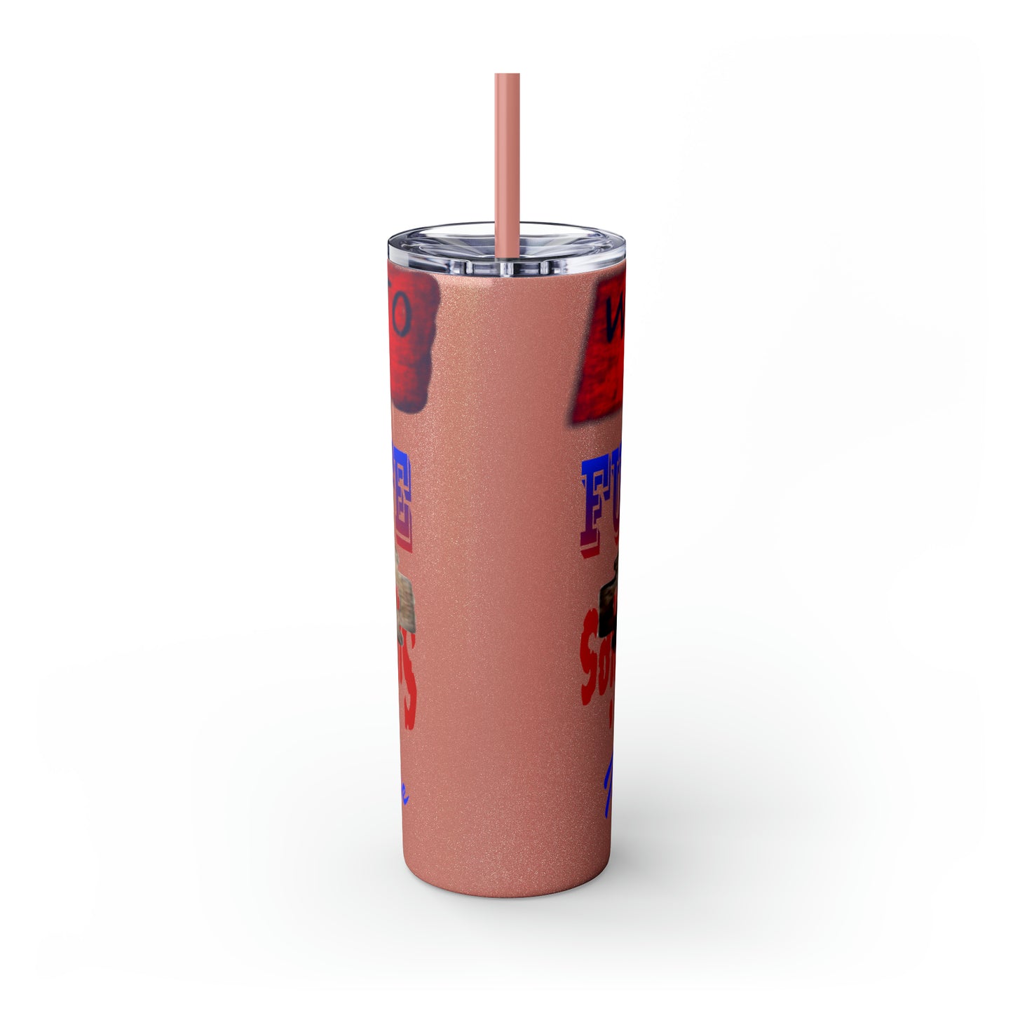 Skinny Tumbler with Straw, 20oz