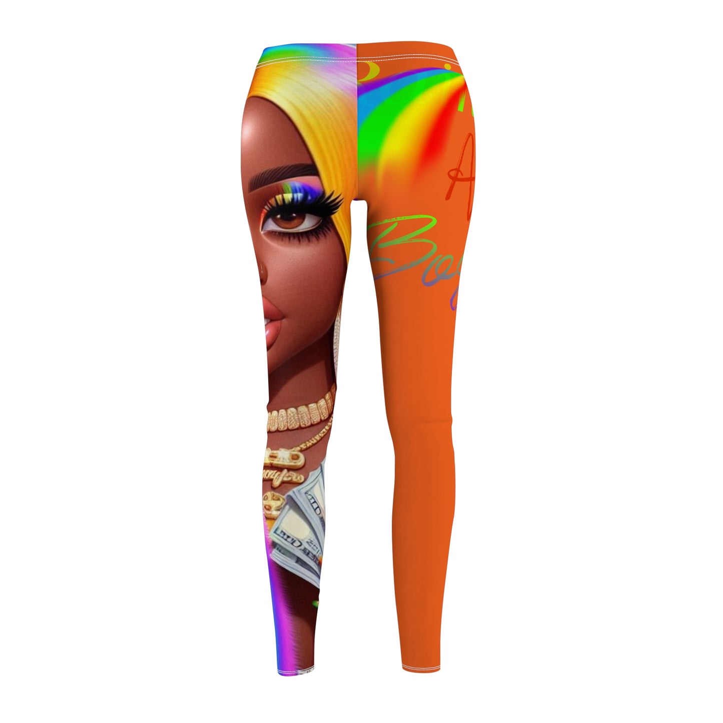 Women's Cut & Sew Casual Leggings (AOP)