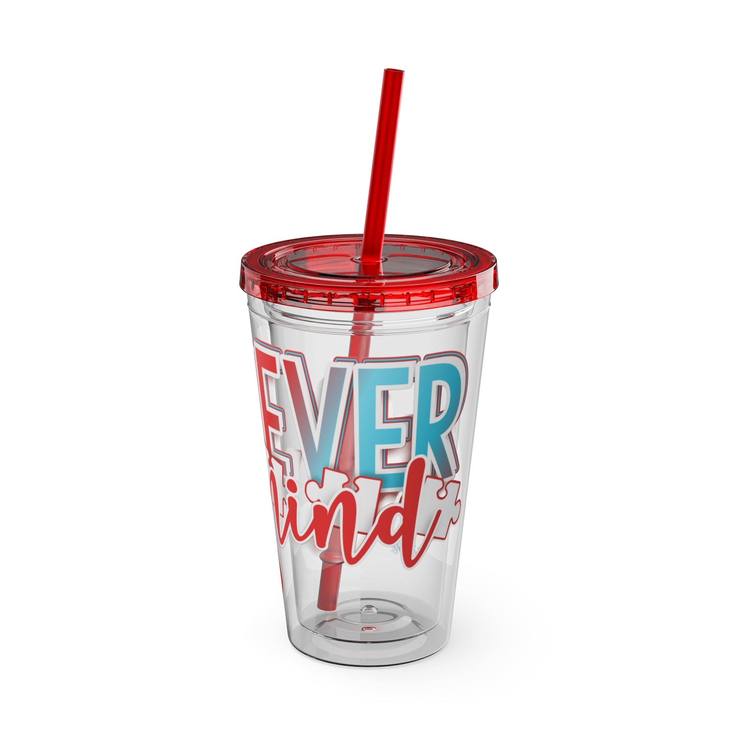 Sunsplash Tumbler with Straw, 16oz