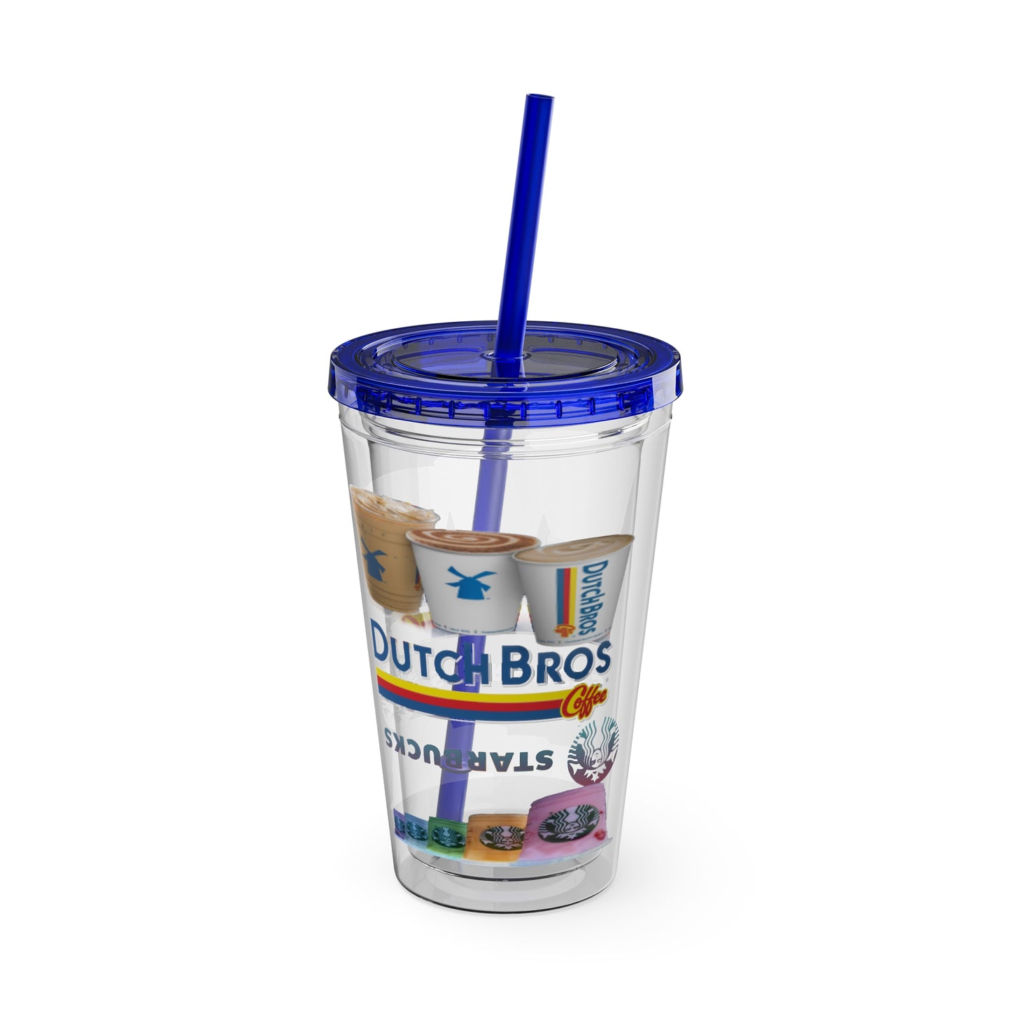 Sunsplash Tumbler with Straw, 16oz