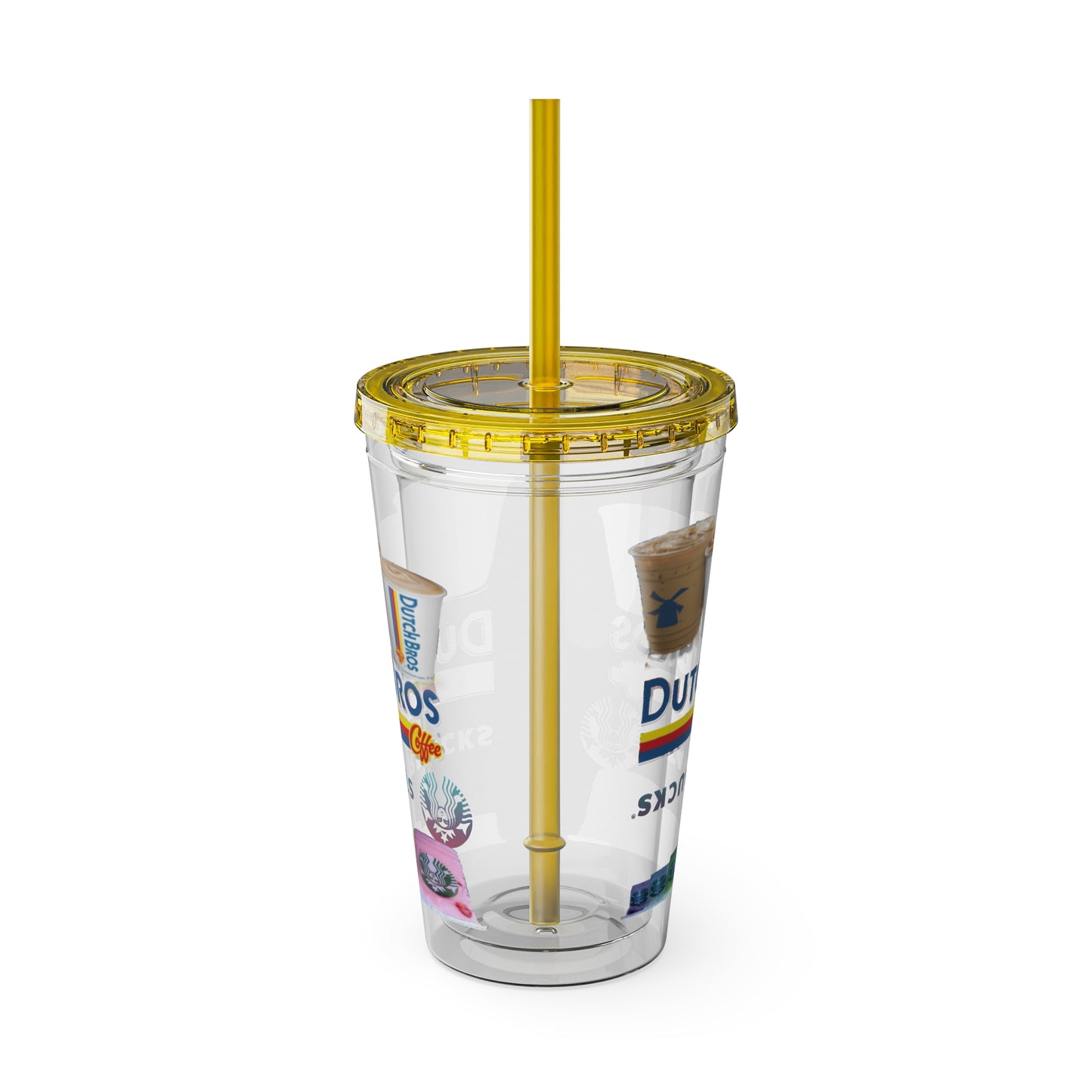 Sunsplash Tumbler with Straw, 16oz