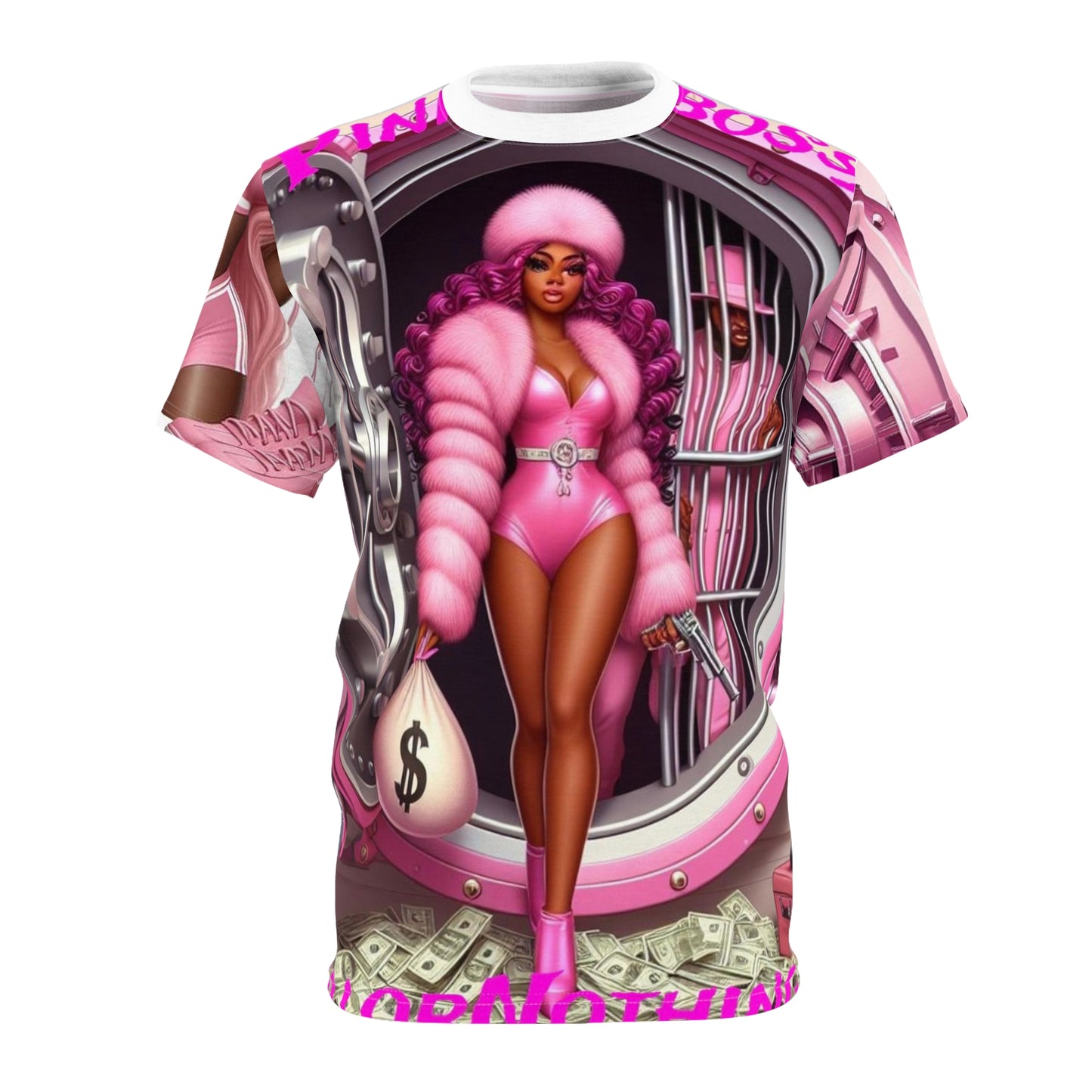 Unisex Cut & Sew Tee (AOP)