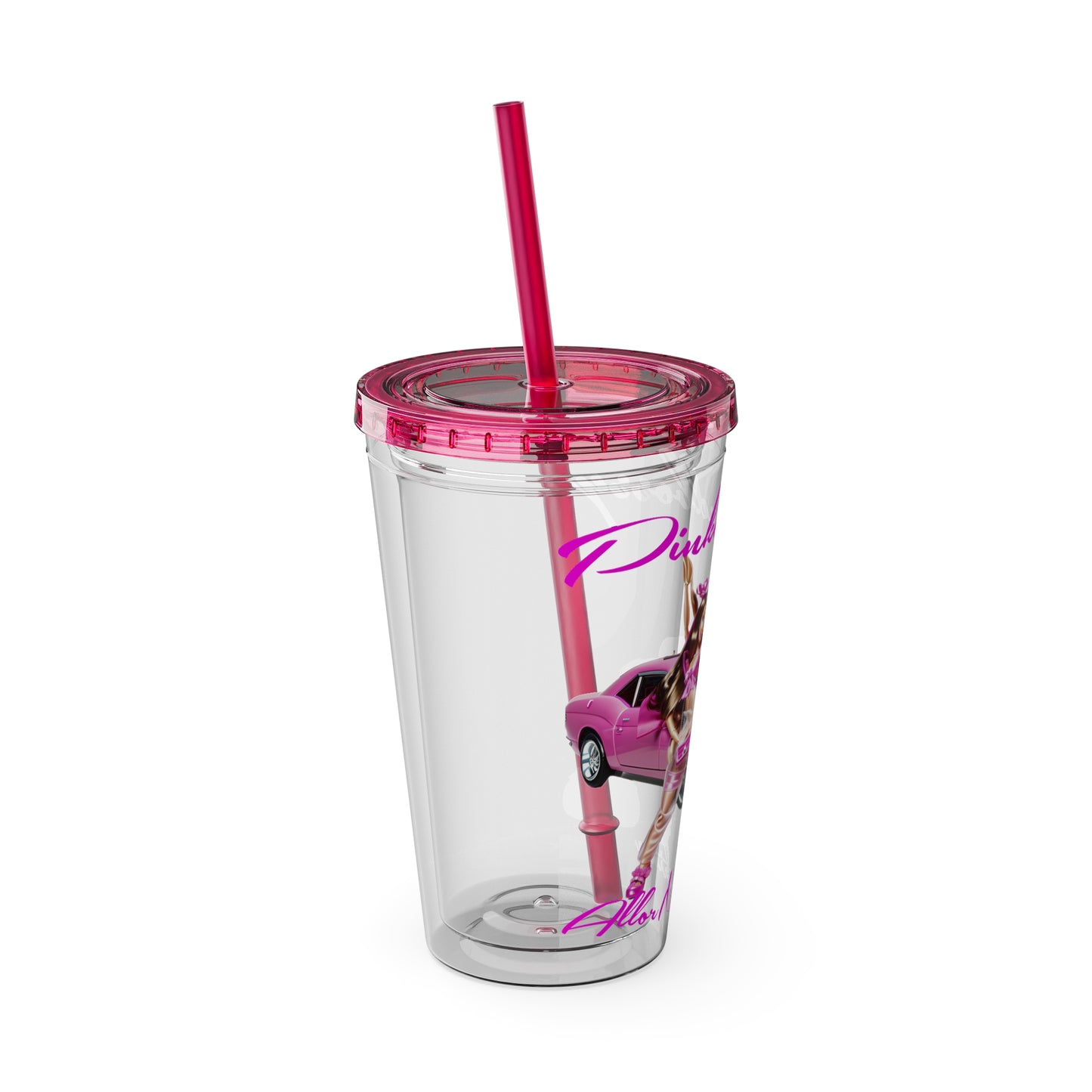 Sunsplash Tumbler with Straw, 16oz