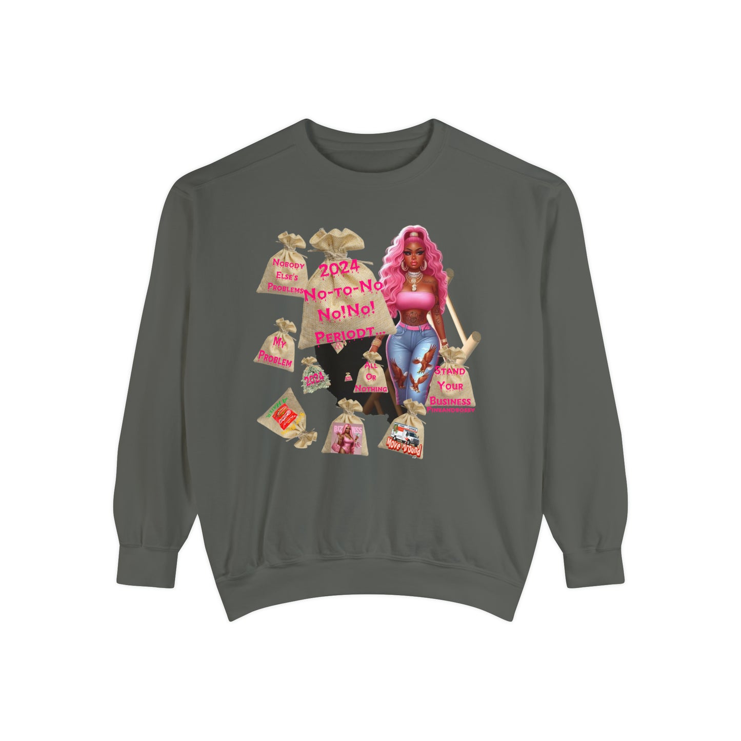 Unisex Garment-Dyed Sweatshirt