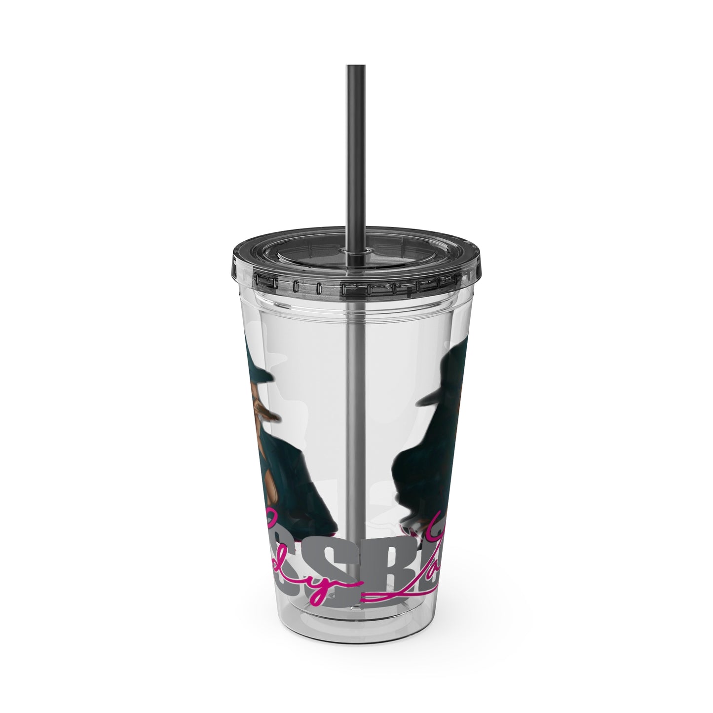 Sunsplash Tumbler with Straw, 16oz