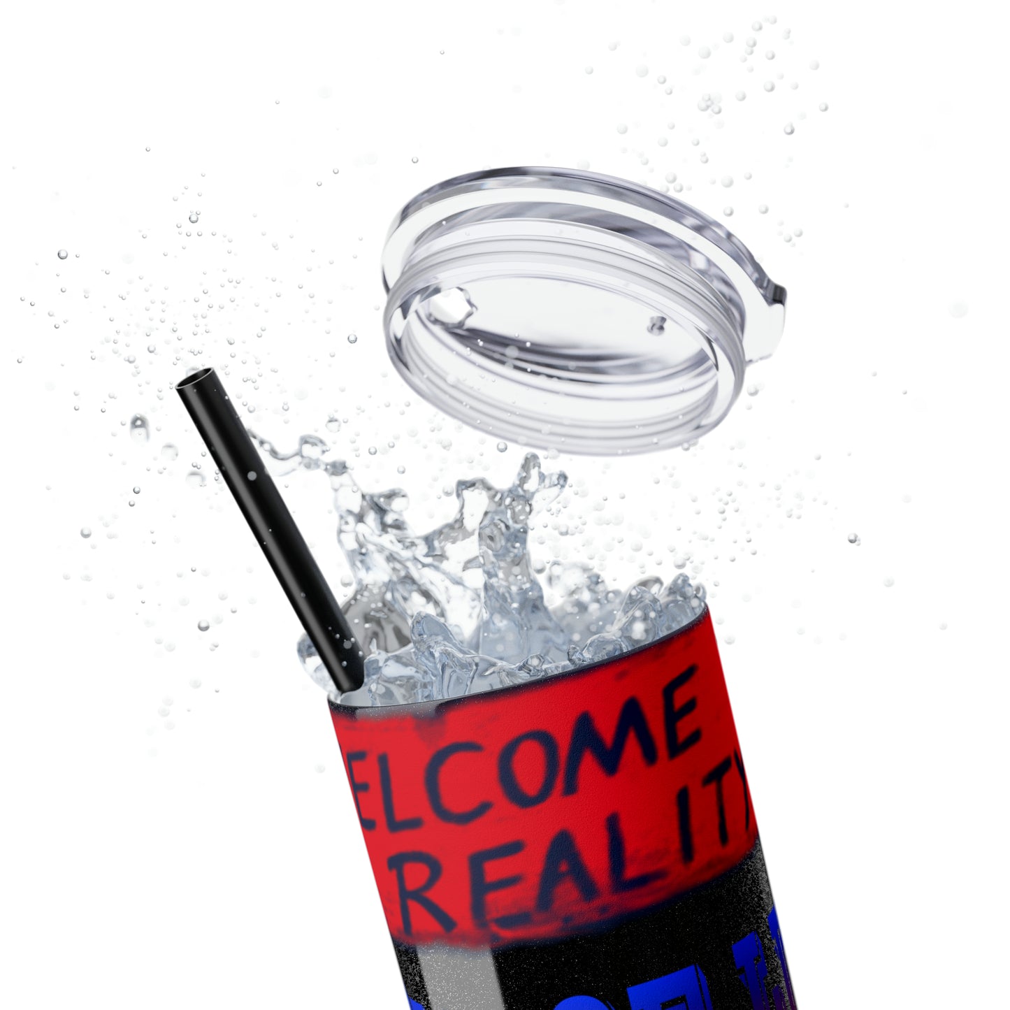 Skinny Tumbler with Straw, 20oz