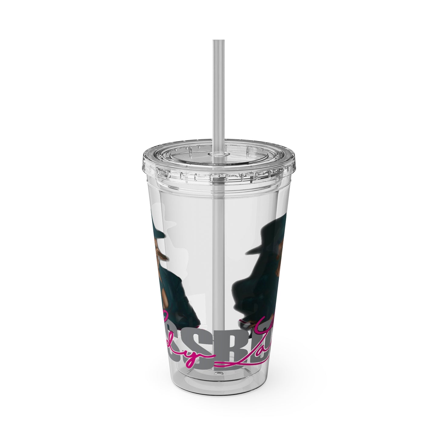 Sunsplash Tumbler with Straw, 16oz