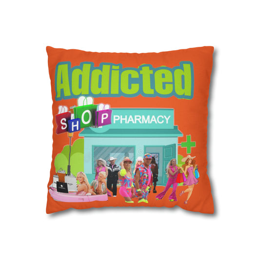 Spun Polyester Square Pillow Case