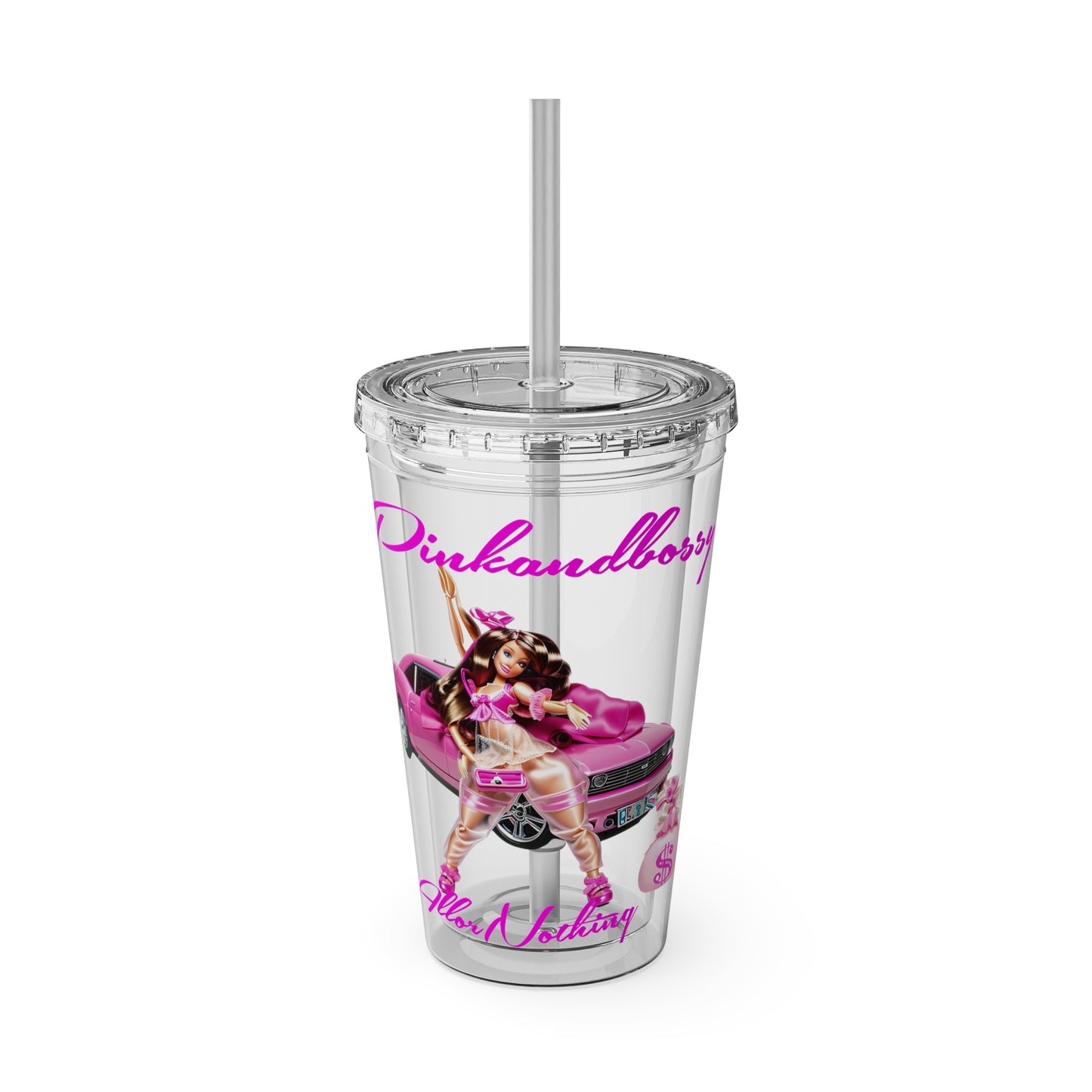 Sunsplash Tumbler with Straw, 16oz