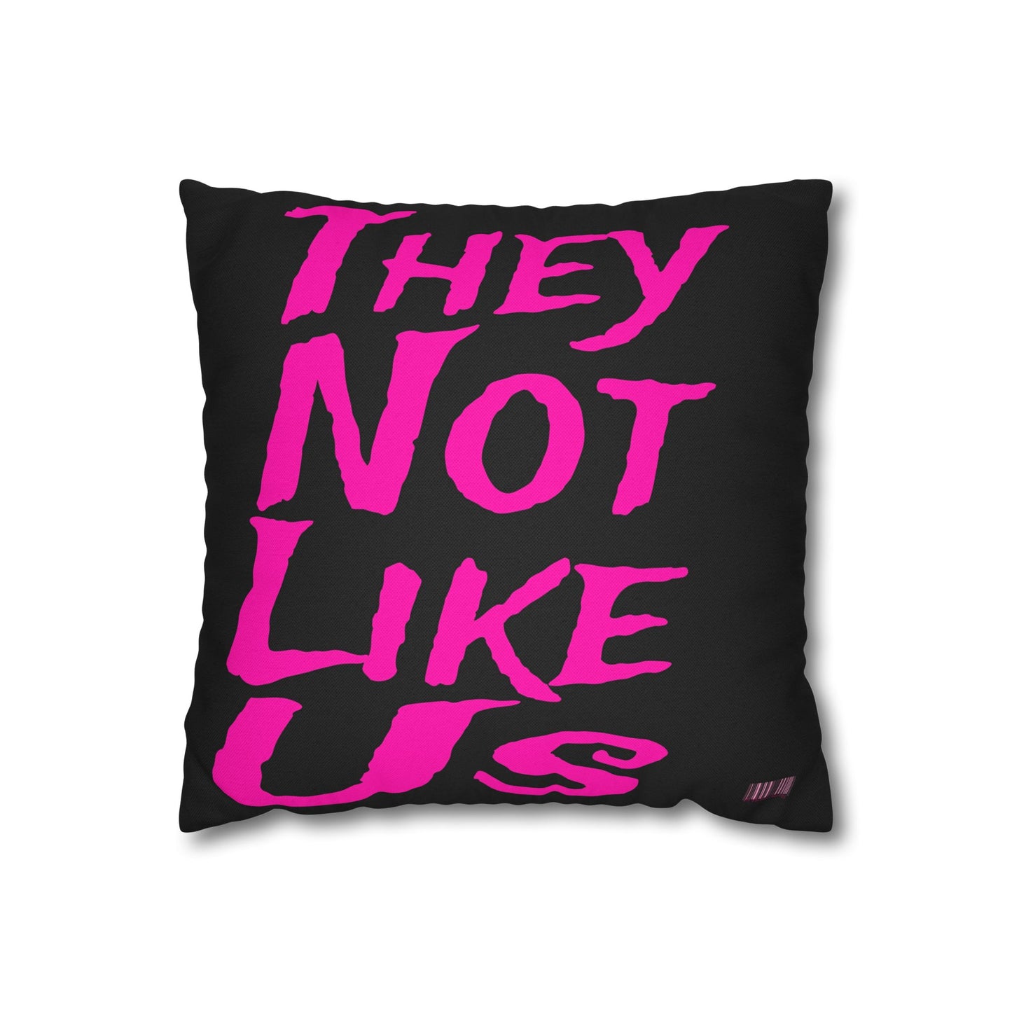 Spun Polyester Square Pillowcase