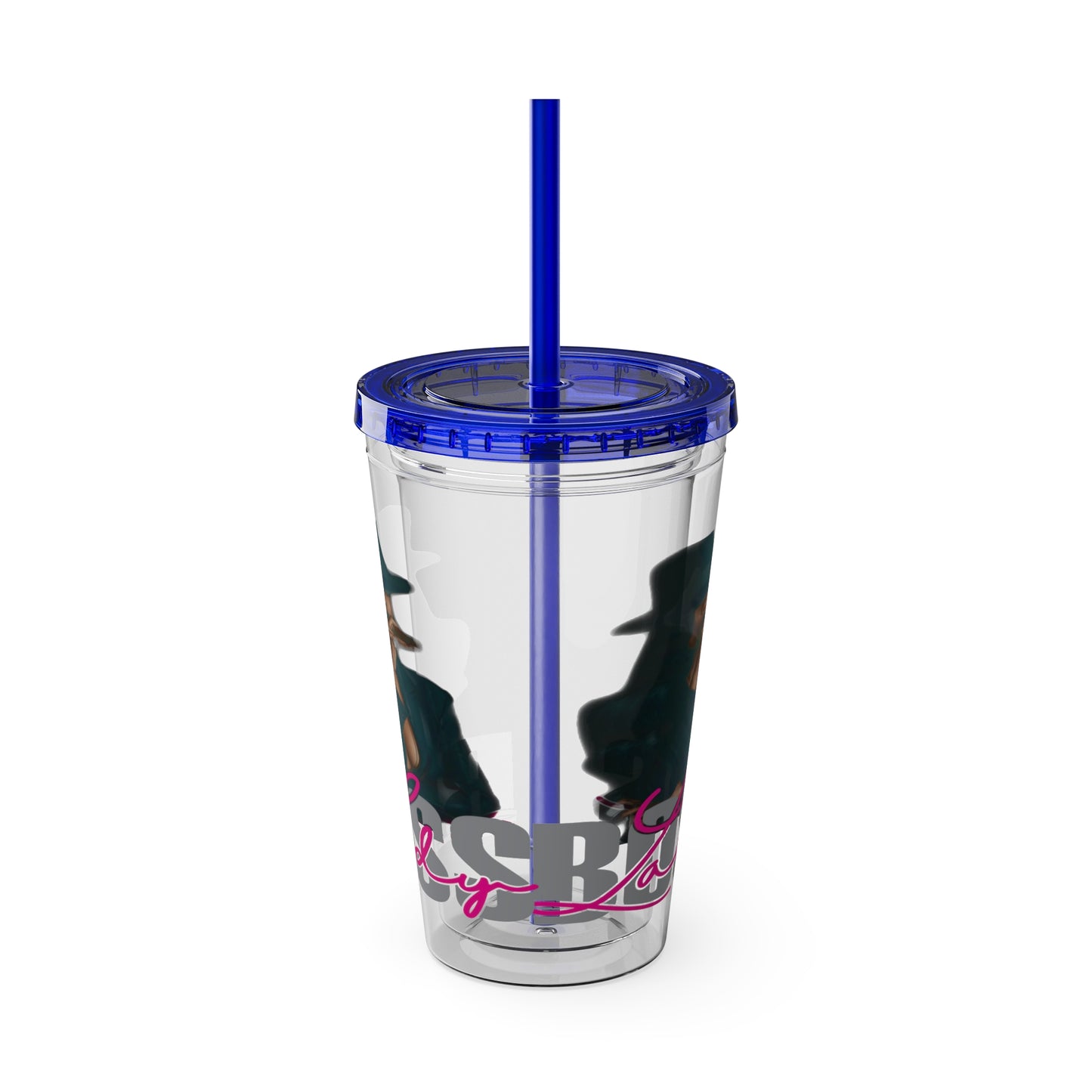 Sunsplash Tumbler with Straw, 16oz