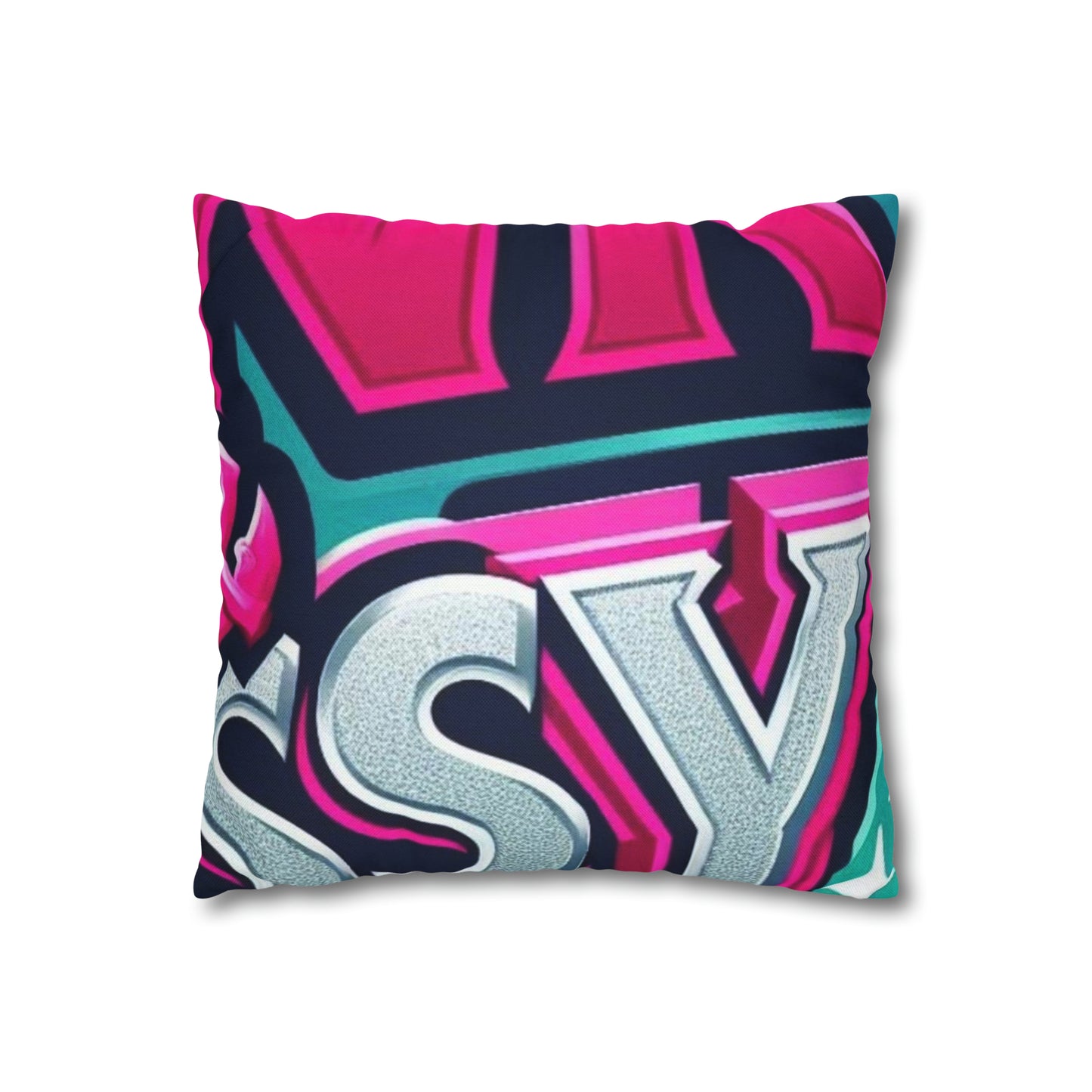Spun Polyester Square Pillow Case